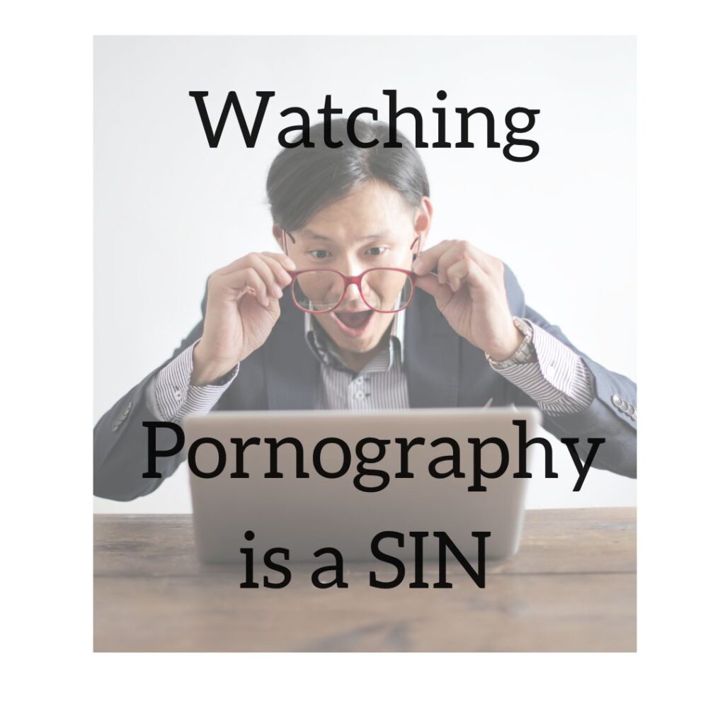 Pornography is a sin