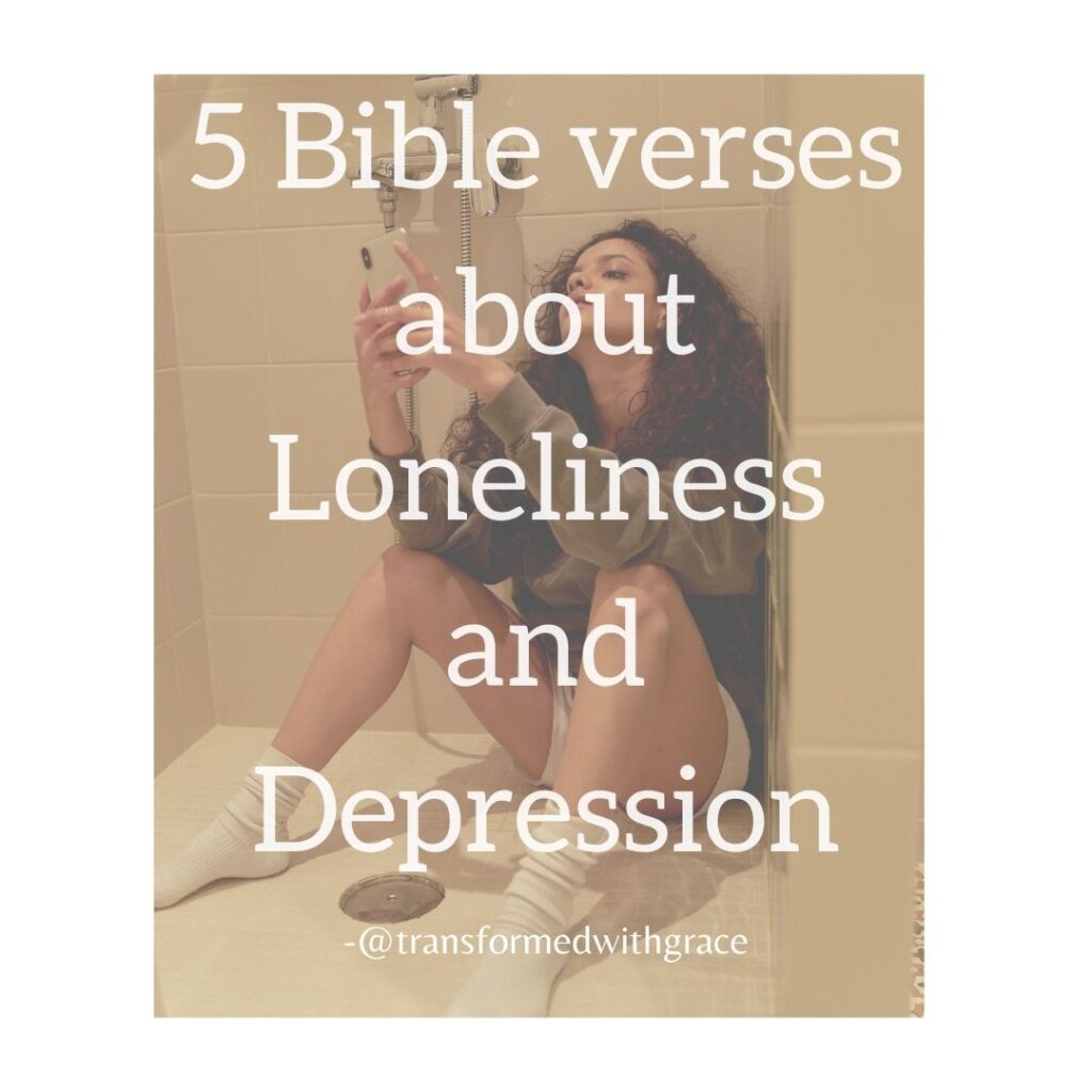 bible verses about being alone