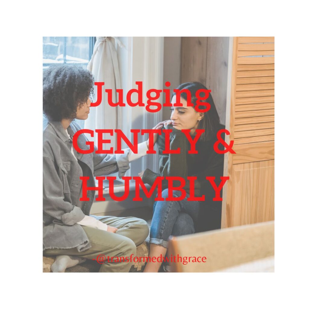 What does it mean to judge righteously